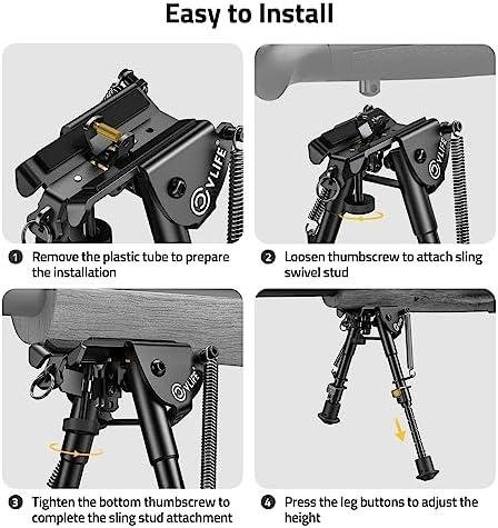 Mastering Stability: Our Review of the CVLIFE ‌Rifle Bipod