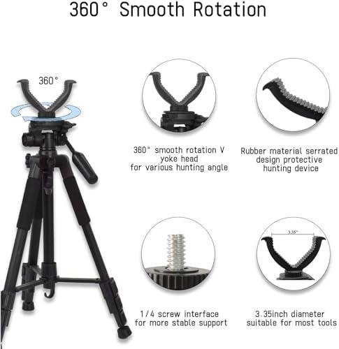 Elevate ⁣Our Game: Versatile Rifle Tripod for Hunting