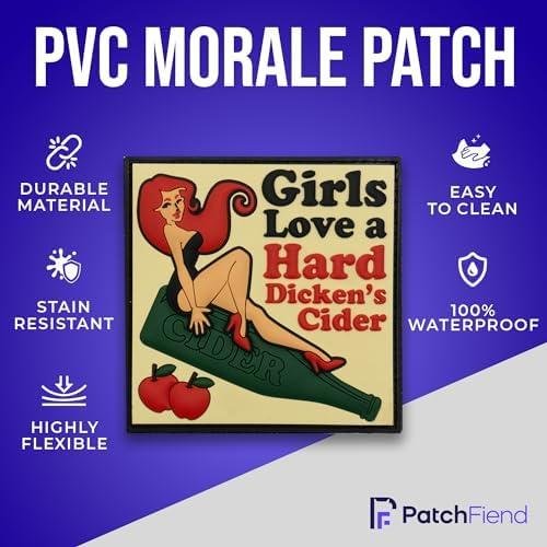 Raise a Smile with Our Hilarious Hard Dicken's Cider Patch!