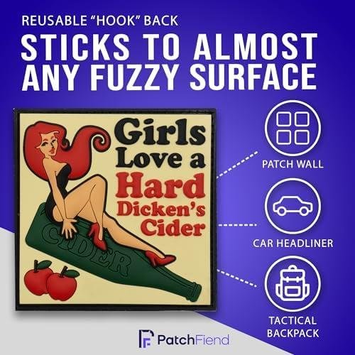 Raise a Smile with Our Hilarious Hard Dicken's Cider Patch!