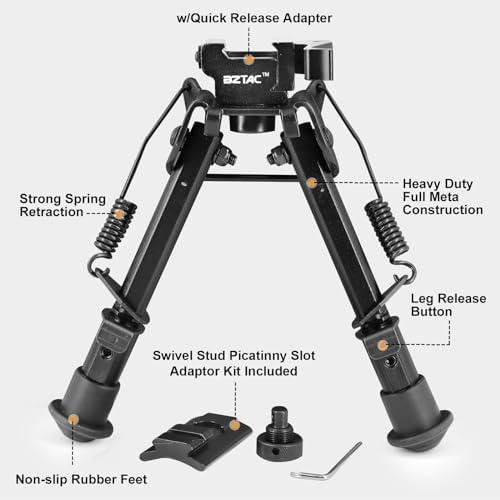 Our Top Pick: Weatherproof, Lightweight‍ Tactical Rifle Bipod Review