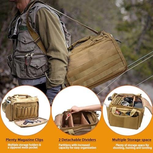 Our Tactical Range Bag: Ultimate Companion for Shooters