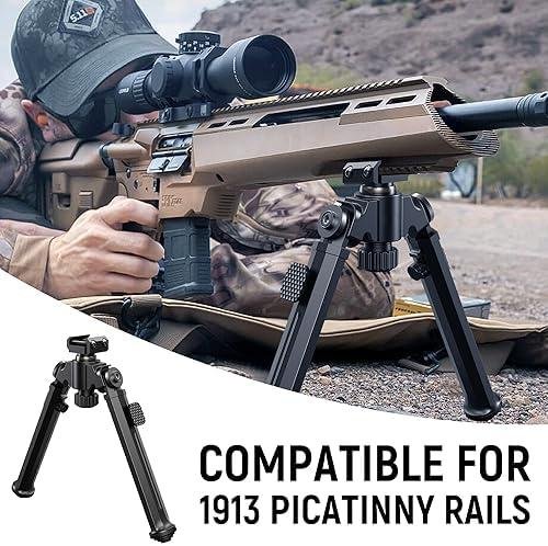 Maximize Our ⁢Accuracy: Discover the 360° Swivel Bipod