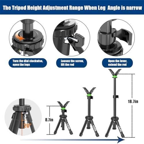 Exploring ​Versatility with the UUQ QV3 Rifle Rest Tripod