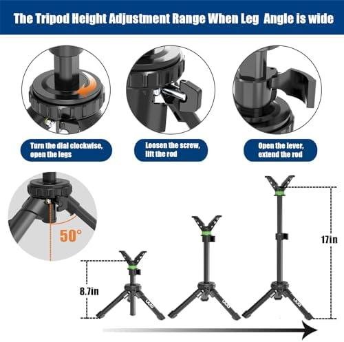 Exploring Versatility with the UUQ QV3 Rifle Rest Tripod