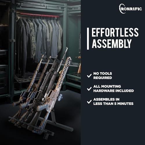 Rifles in ‌Style: Our Experience with a ‌Folding Gun Rack