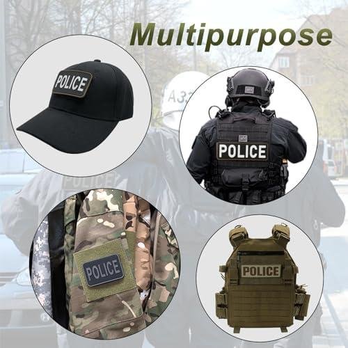 Patch ​Perfect: Personalize with Police PVC Precision!