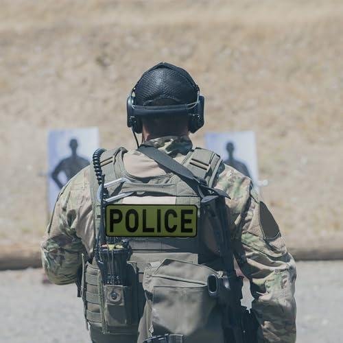 Patch Perfect: Personalize with Police PVC Precision!