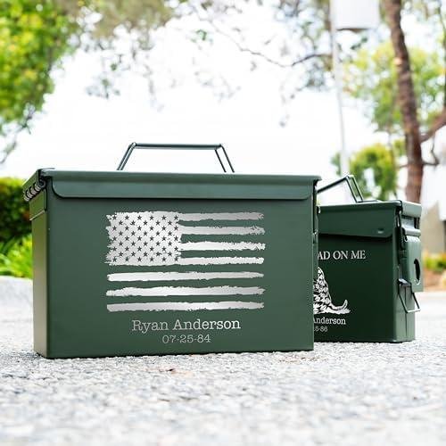 Personalized Ammo Box: The Ultimate Gift for Dad!