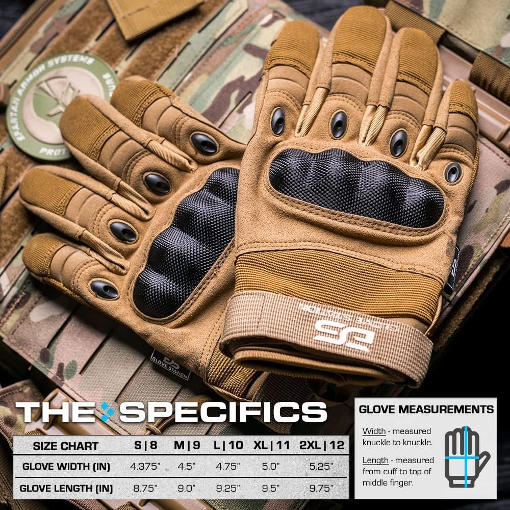 thumbnail image 2 of Summer Home Tactical Shooting Gloves For Men – Touchscreen Fingers, Impact Resistant, Multi-Sport 2 of 3