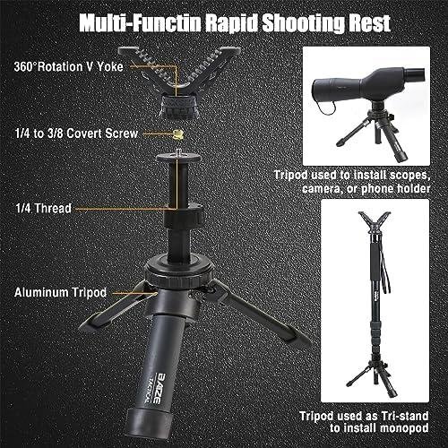 Compact⁢ Shooting rest Tripod: Perfect for On-the-Go!