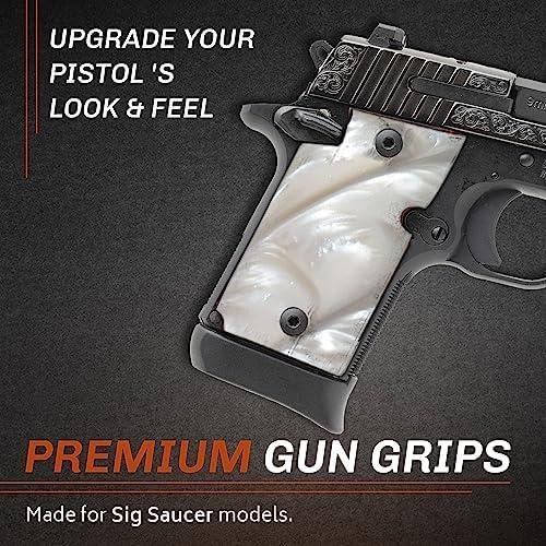Upgrade Our Sig Sauer P238 with stylish Custom Grips