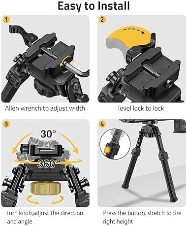 Exploring the CVLIFE Bipod: Our Ultimate Shooting Companion