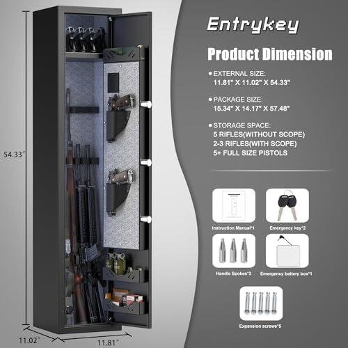 Secure and Stylish: Our Take on the entrykey​ Gun Safe