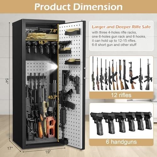 Secure & Spacious:‌ Our Experience with the ‌15-rifle Safe