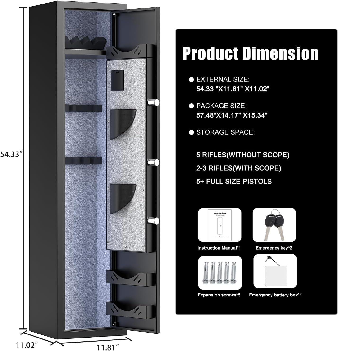 Secure Our Arsenal: in-depth Review of Kavey Gun Safe