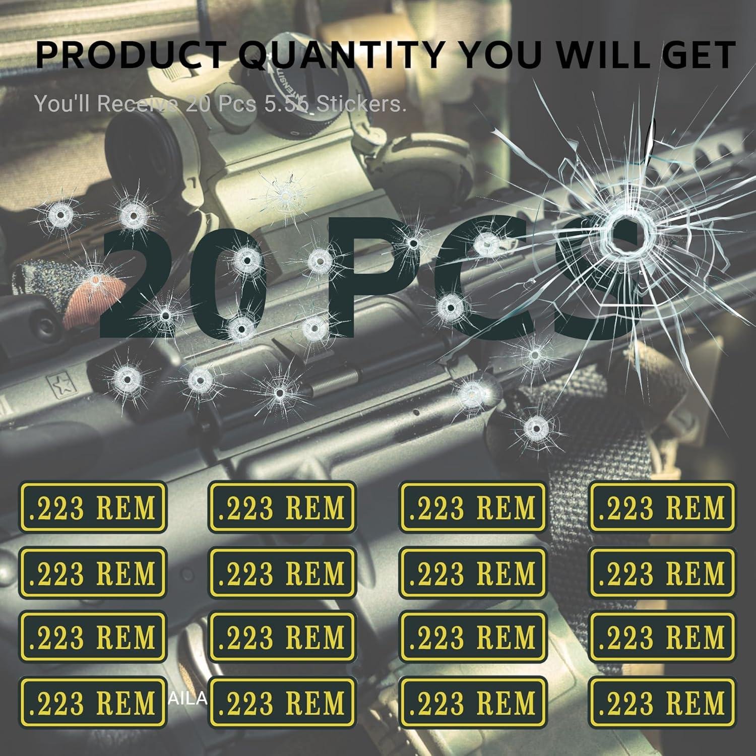 Tidy ⁣Up‍ Our Ammo:⁣ Fun & Durable Stickers for Every⁢ Caliber!