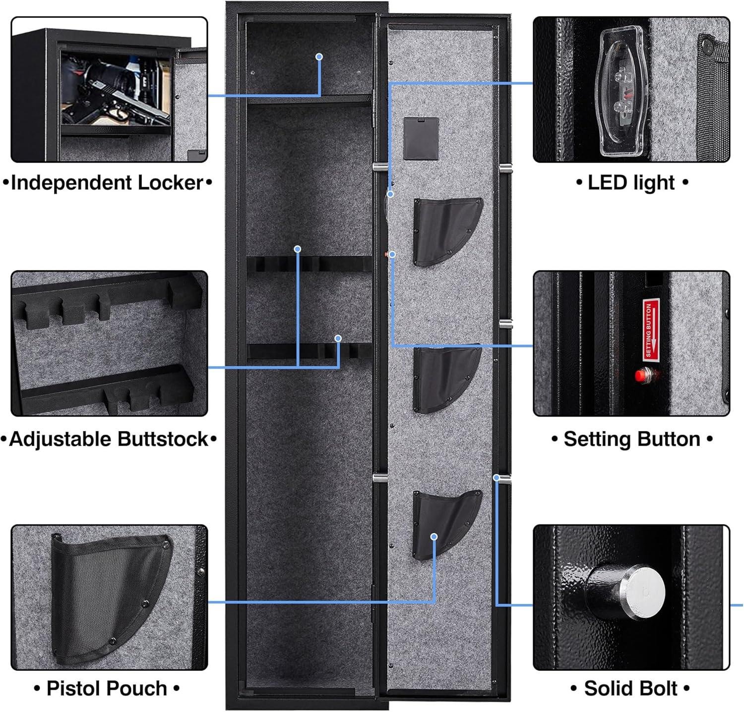 Secure and Stylish: ‌Our⁤ Journey with the ⁤5 Gun Safe