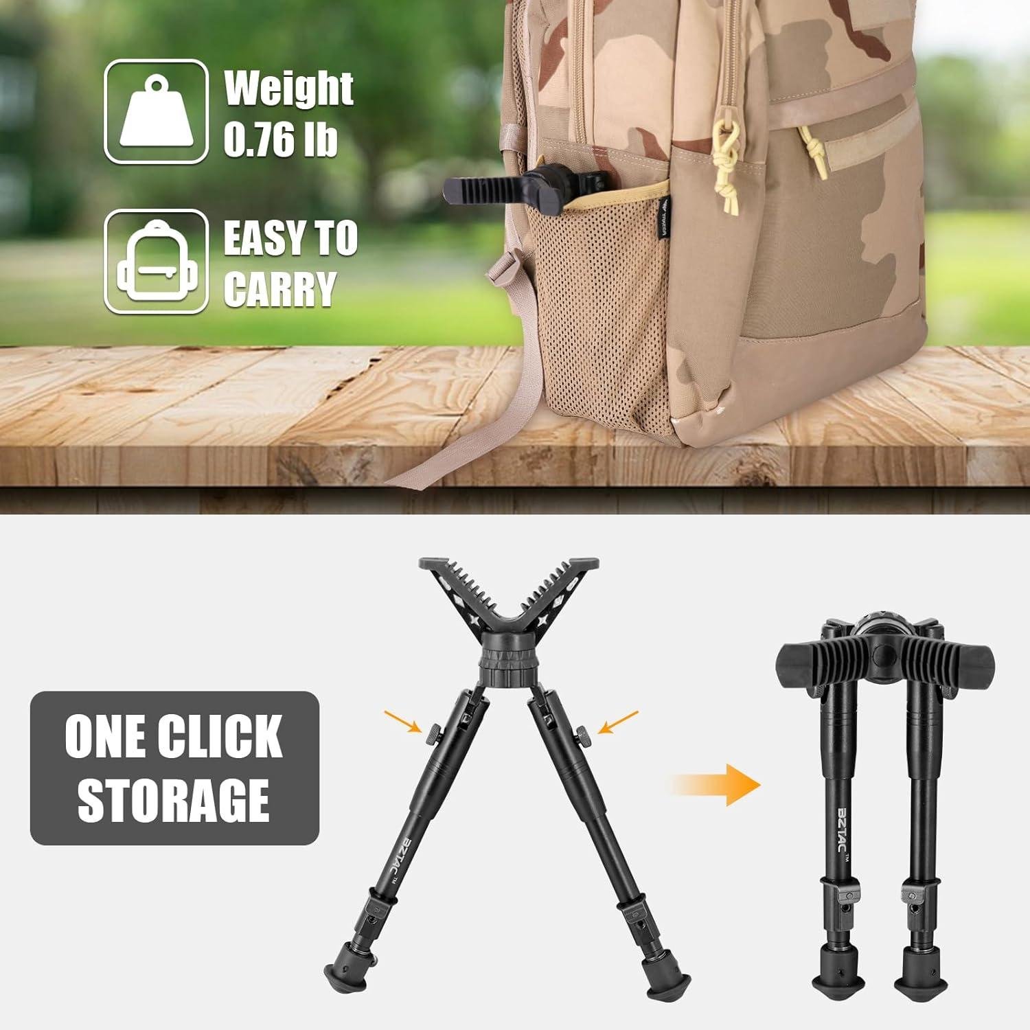 Master ⁢the Wild:​ Our⁤ Take on the BZTAC Tactical Bipod