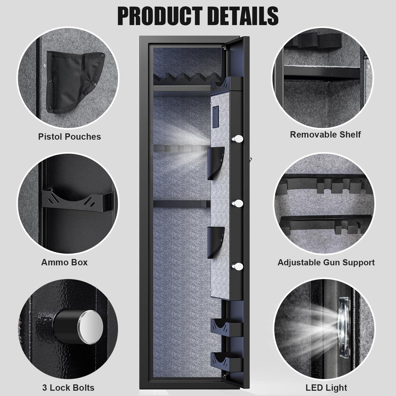 Secure Our Arsenal: In-Depth Review of Kavey Gun Safe