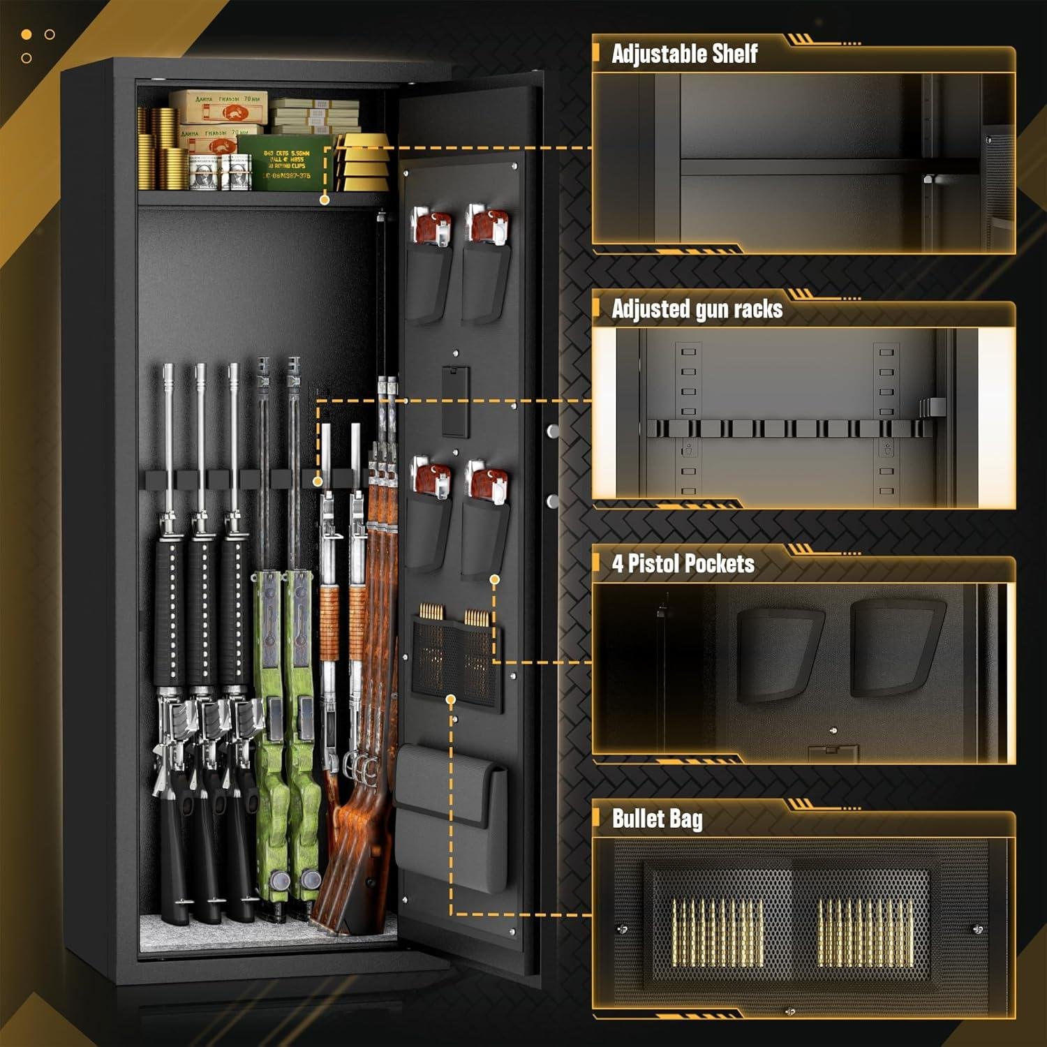 securing our‌ Peace of Mind: INTERGREAT Gun⁢ Safe Review