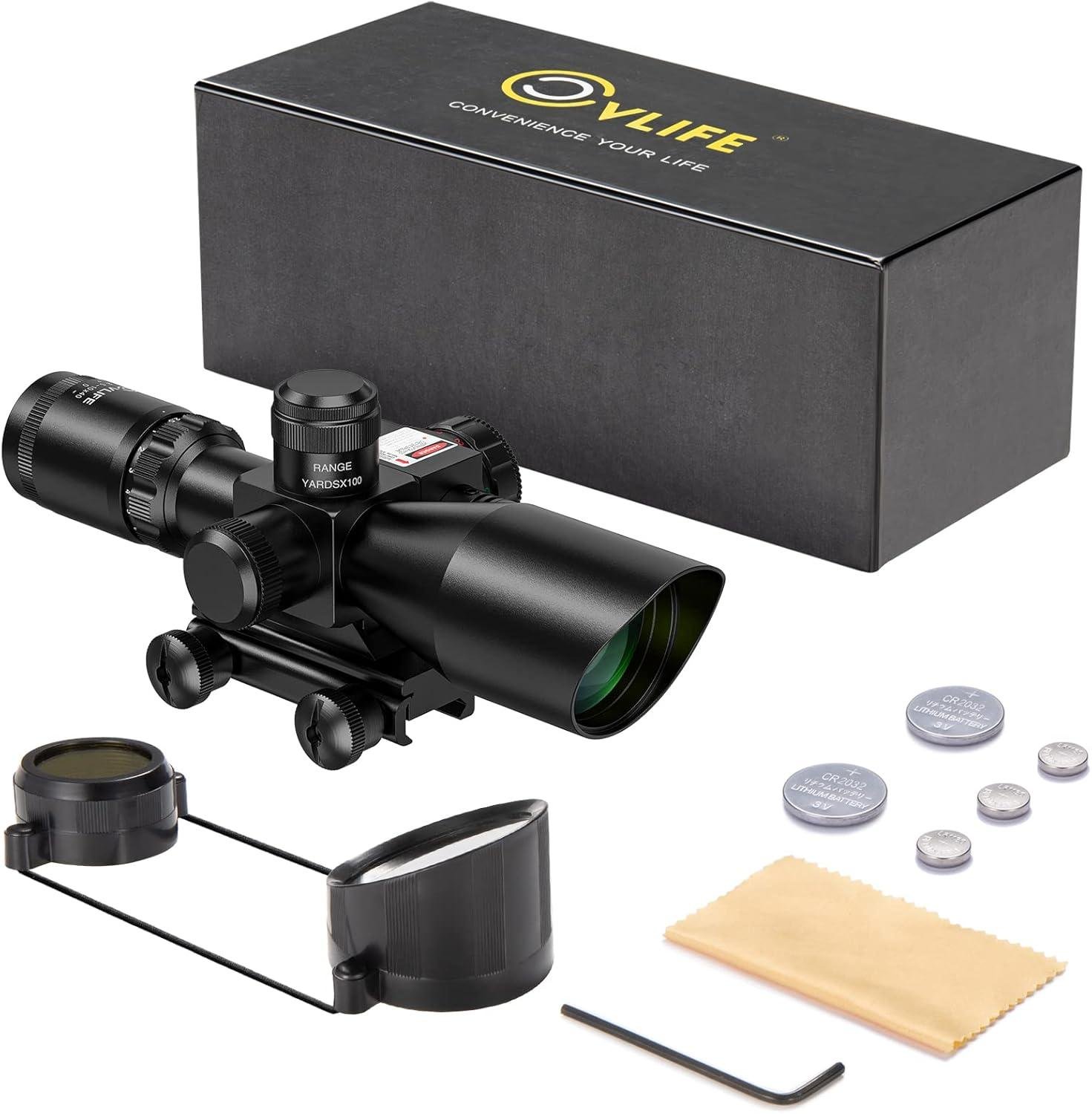 We Field-Test CVLIFE 2.5-10x40e Red/Green Scope