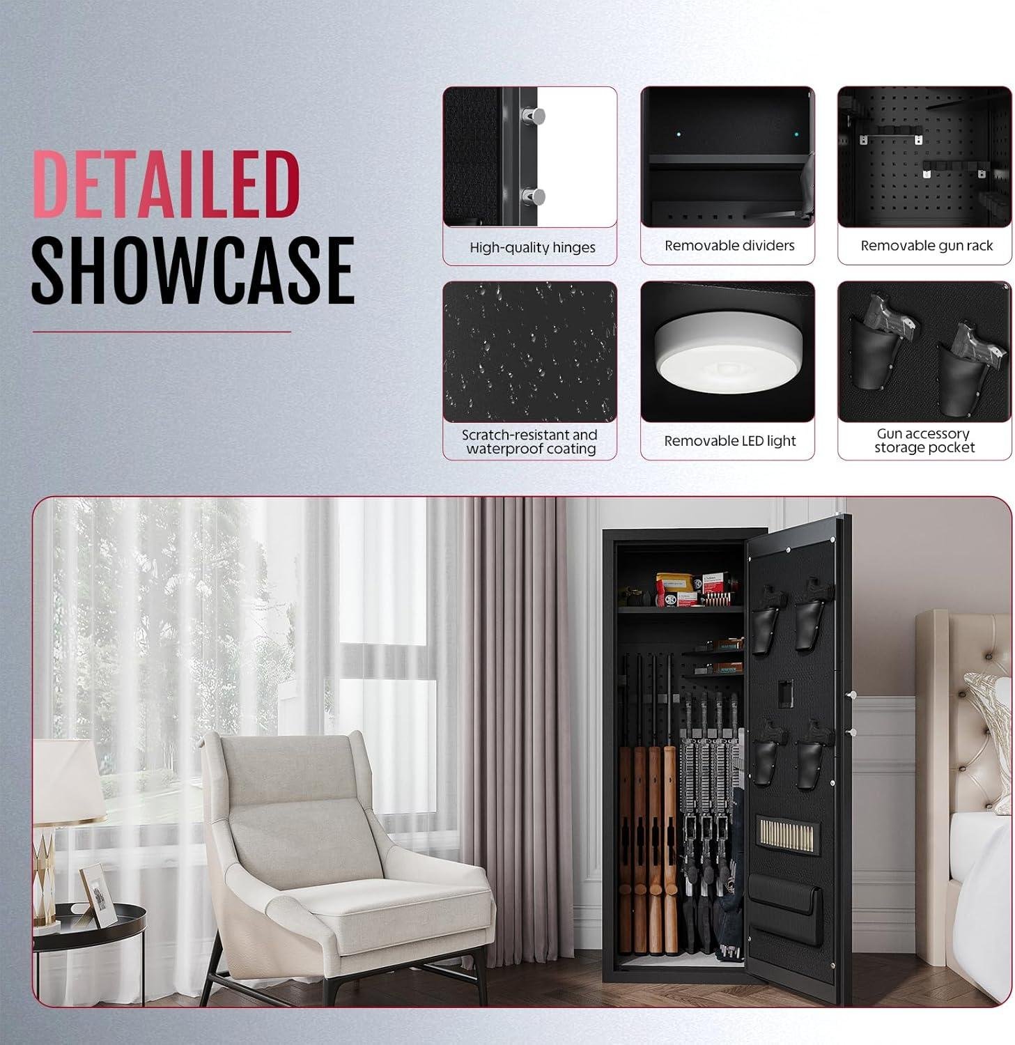 Exploring the KAER Gun Safe: Secure, Spacious, and Stylish