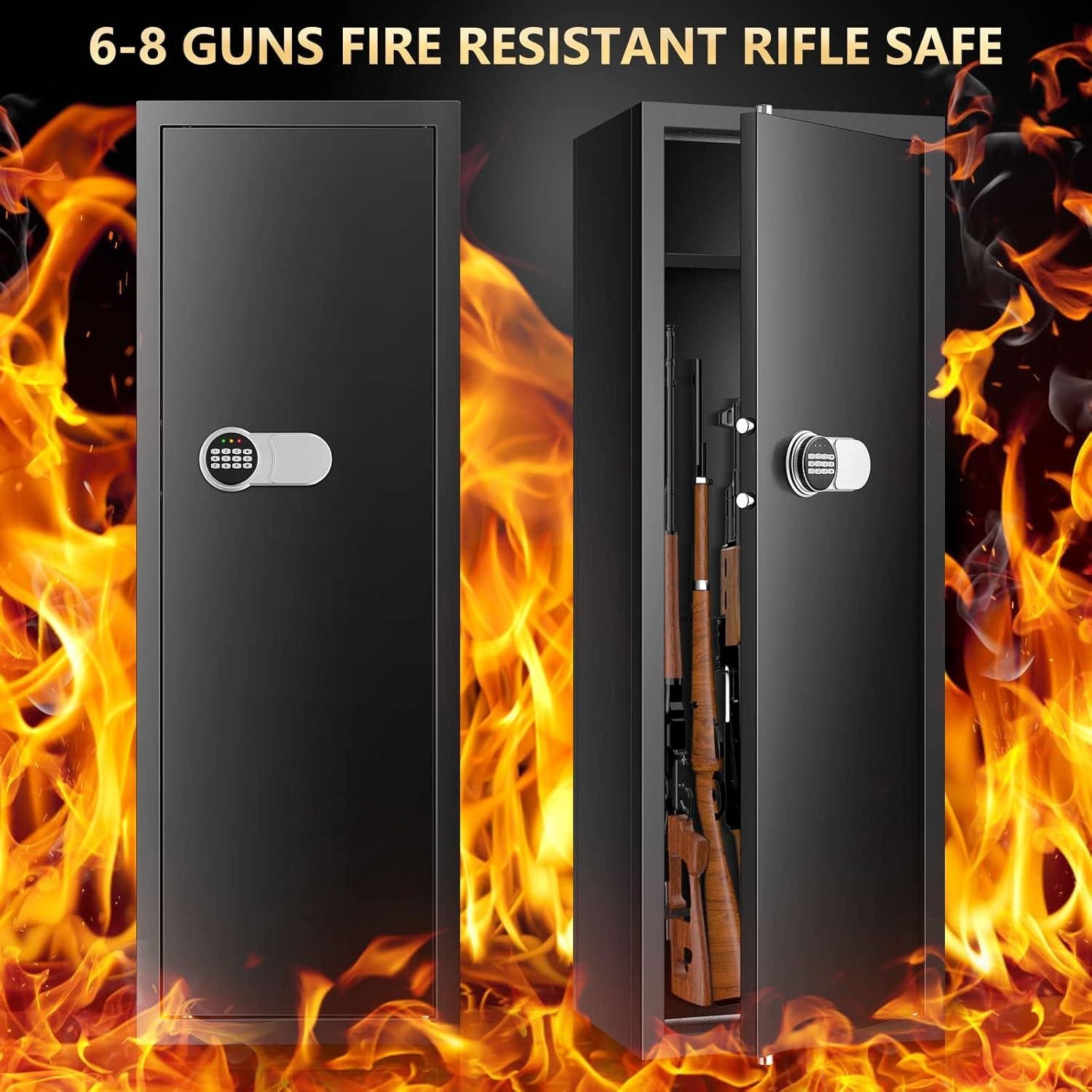 Our Take on the ⁤Tiskgg⁢ 8-Gun Fireproof Safe: Secure⁢ in Style