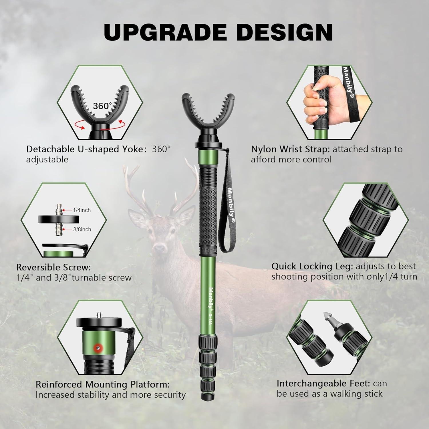 Step Up Your Hunting: Our Take on Manbily Shooting Stick