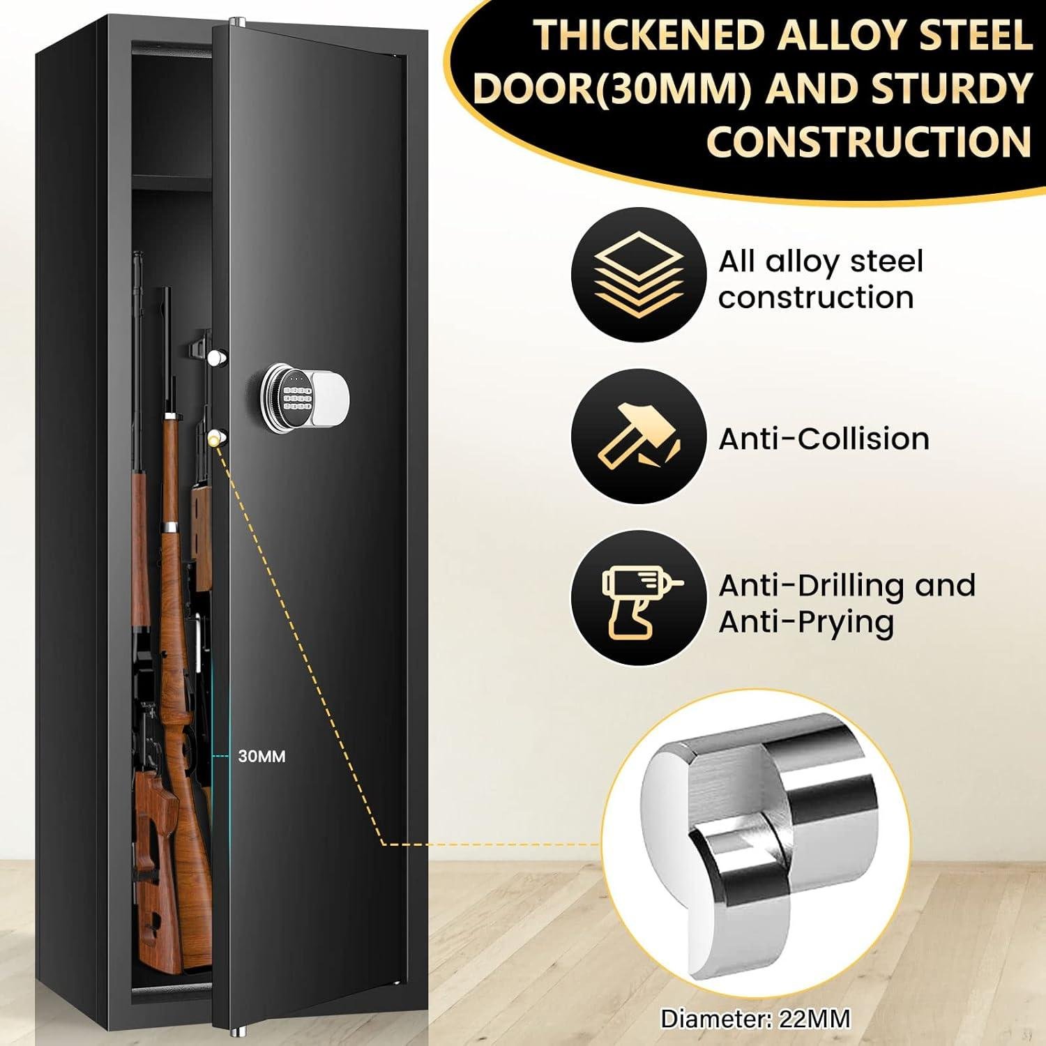 our Take on the Tiskgg 8-Gun Fireproof Safe:‍ Secure in Style