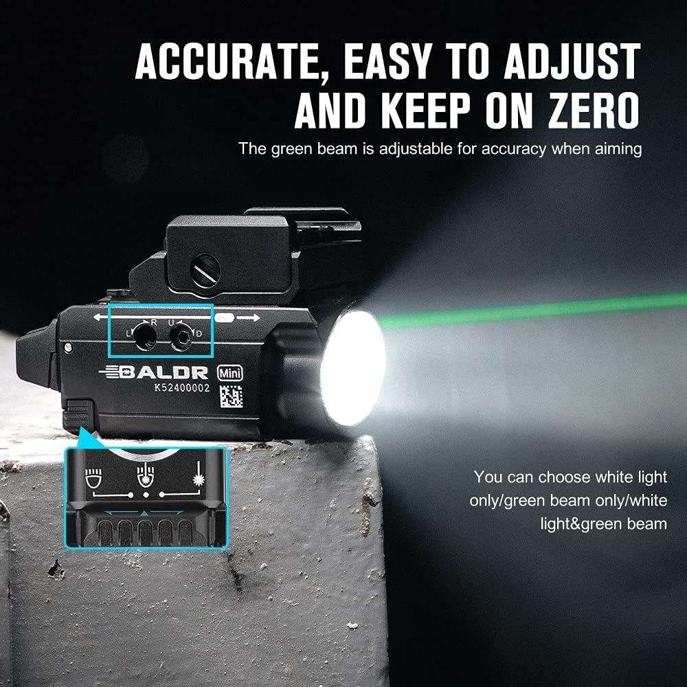 We Test the Baldr Mini: 600 Lumens, Green Laser