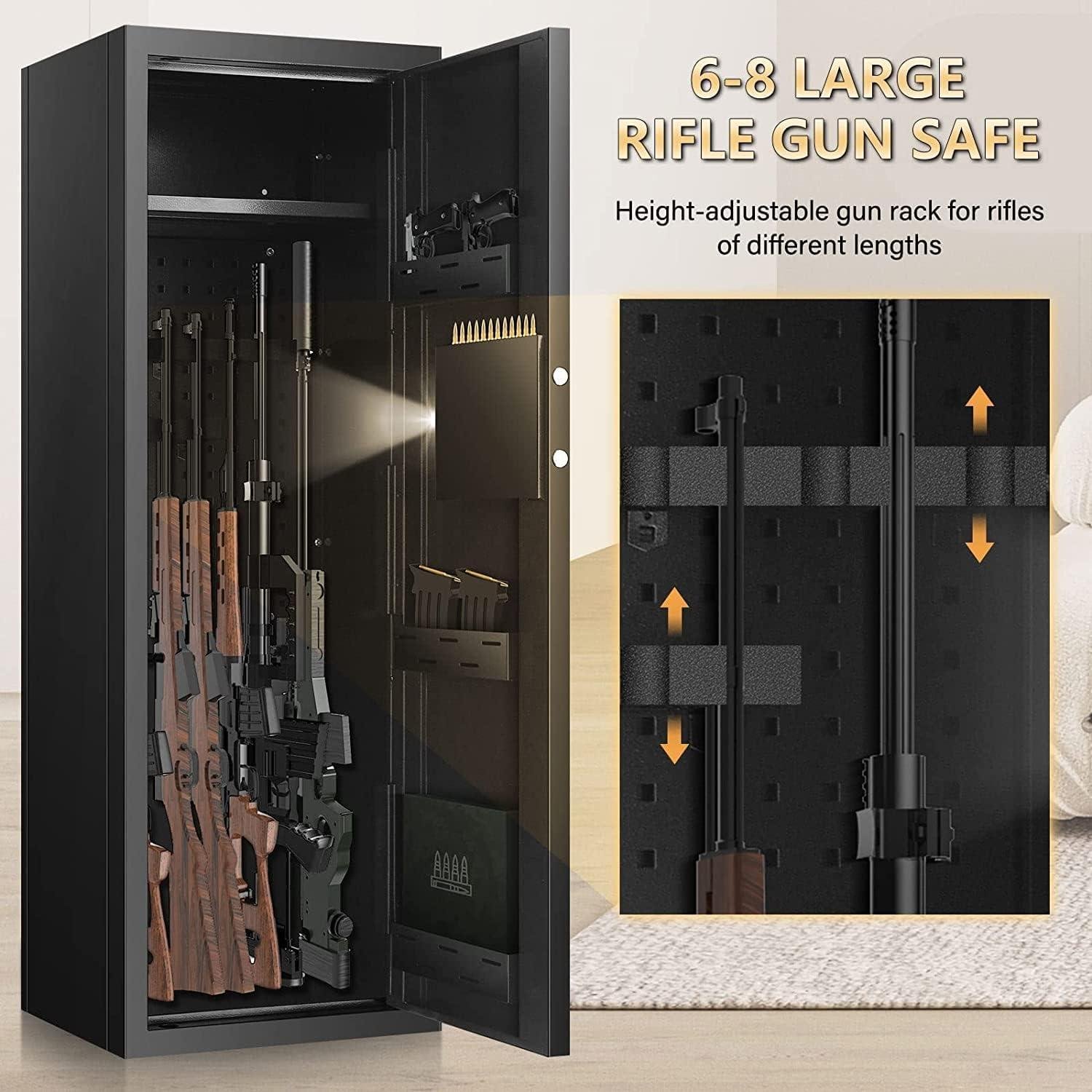 Discover Our Top Pick: The Tepafac Rifle Gun Safe Review
