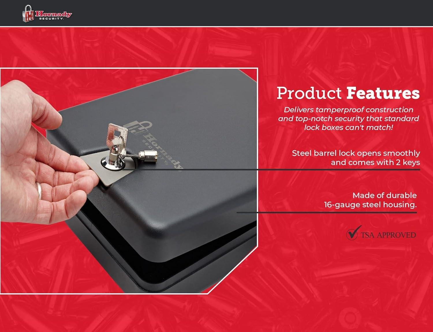 Our​ Experience with‌ the Hornady tripoint Lock Box: Travel Essential