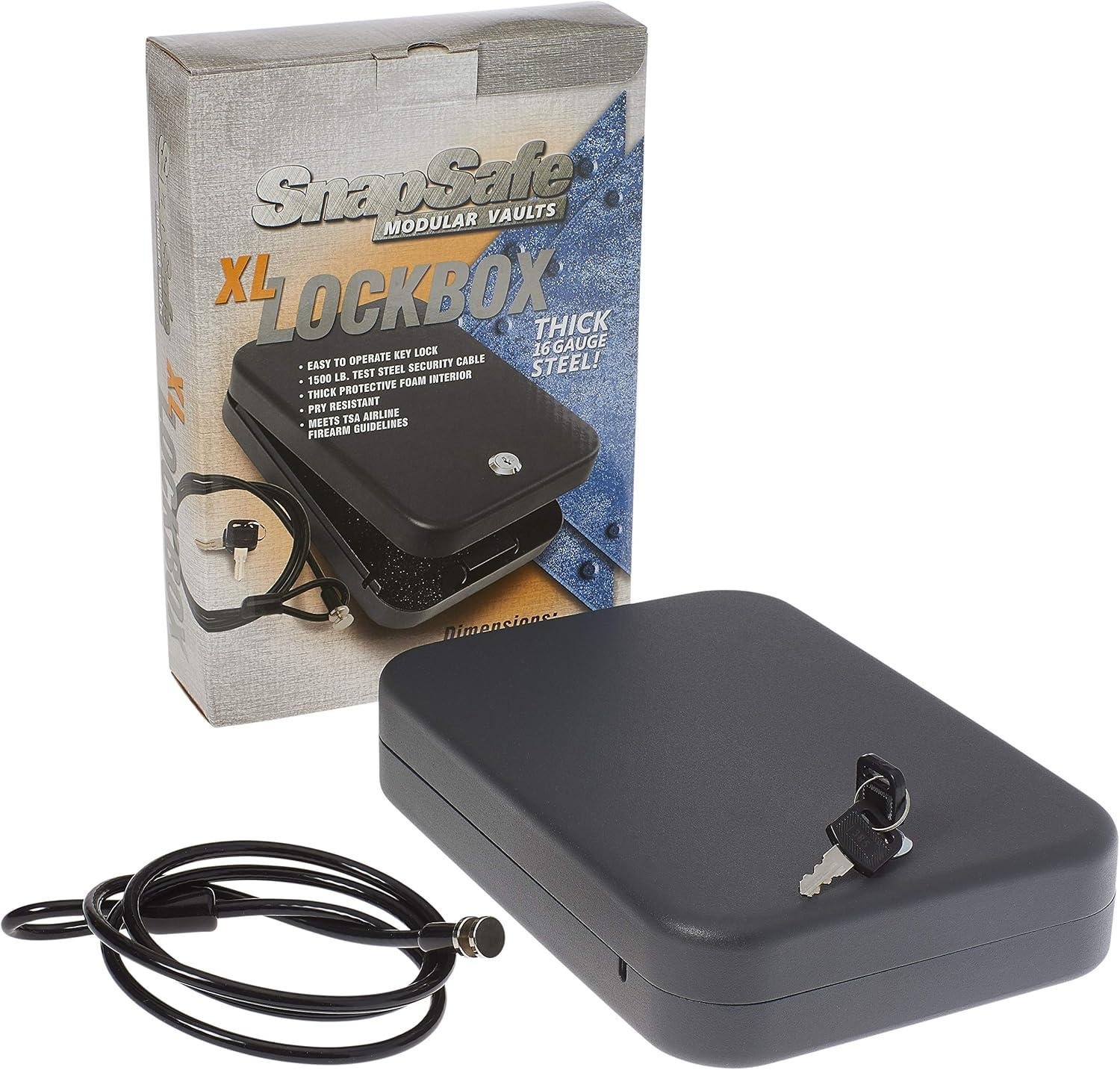 Securing Our Valuables: ​Reviewing⁤ SnapSafe's‍ XXL Lock‍ Box