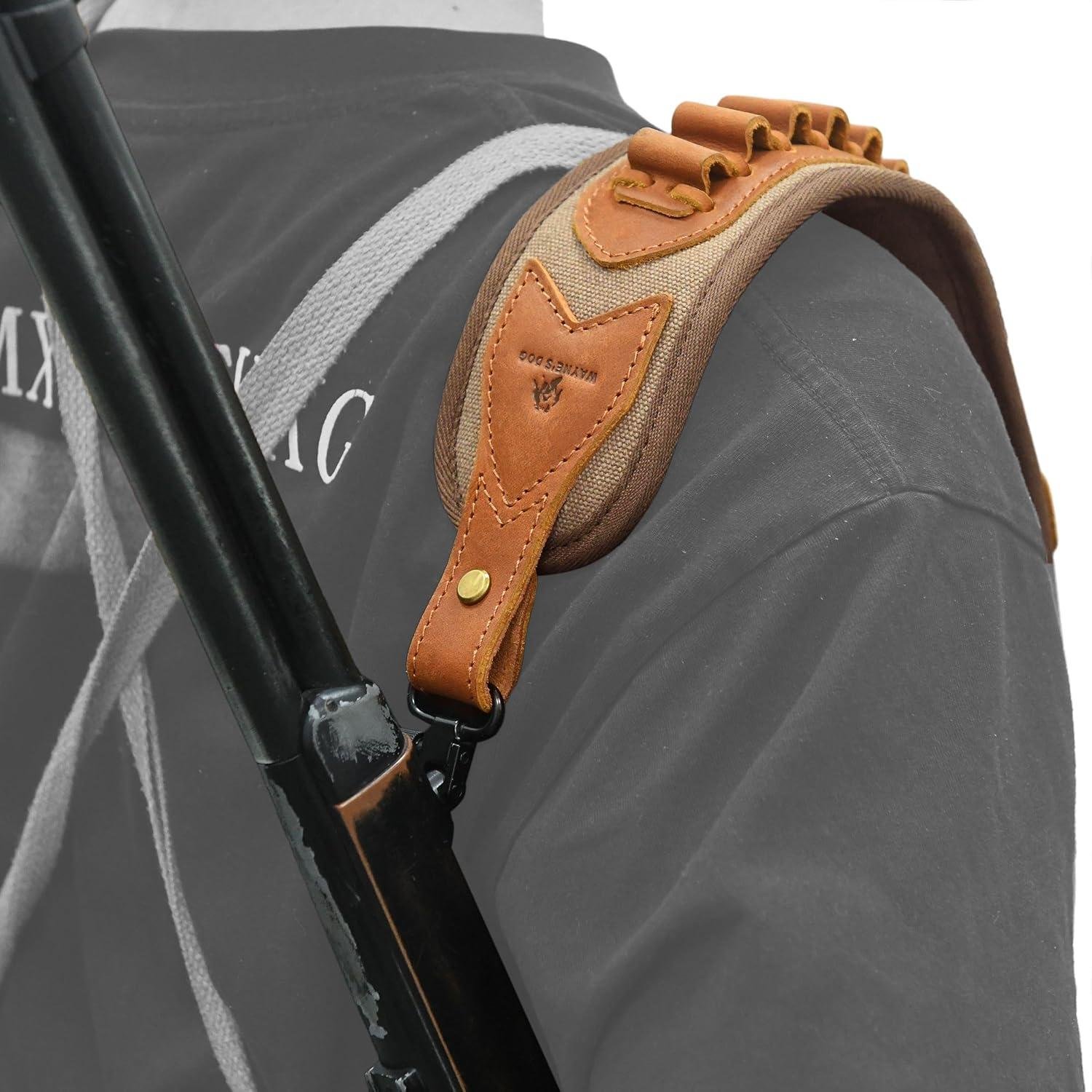 Strap In Style: Our Leather Sling for Cartridge Carriers