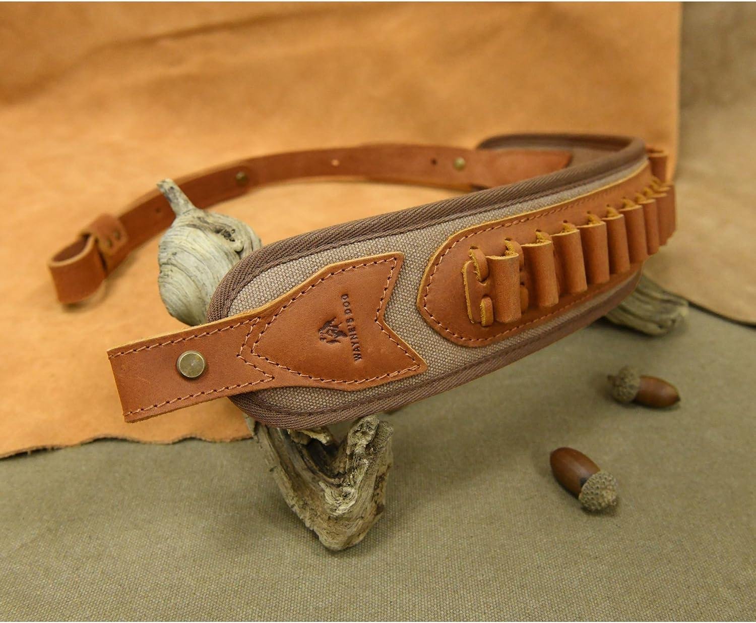 Strap In Style: Our Leather Sling for Cartridge Carriers