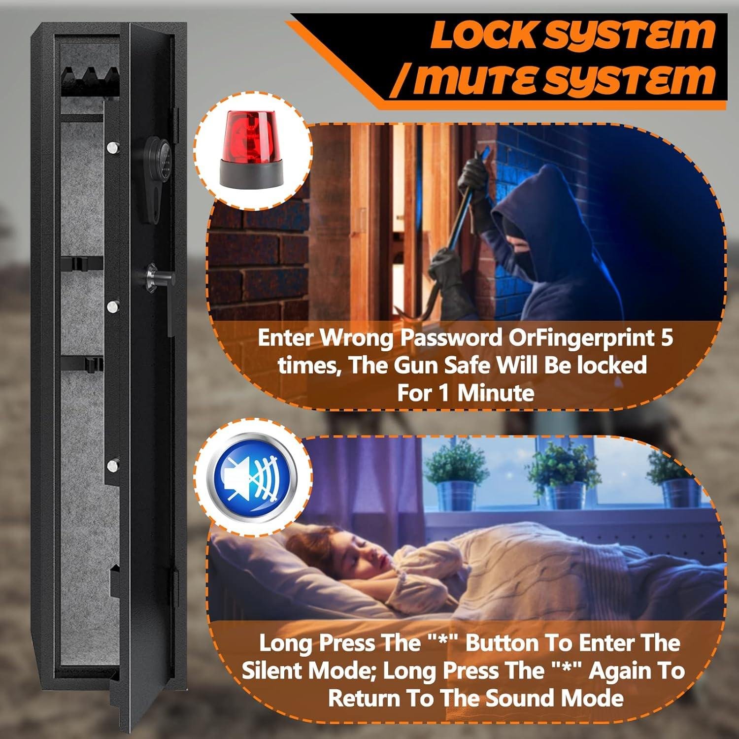 Our Peace of Mind: Reviewing the KAER gun Safe's Features