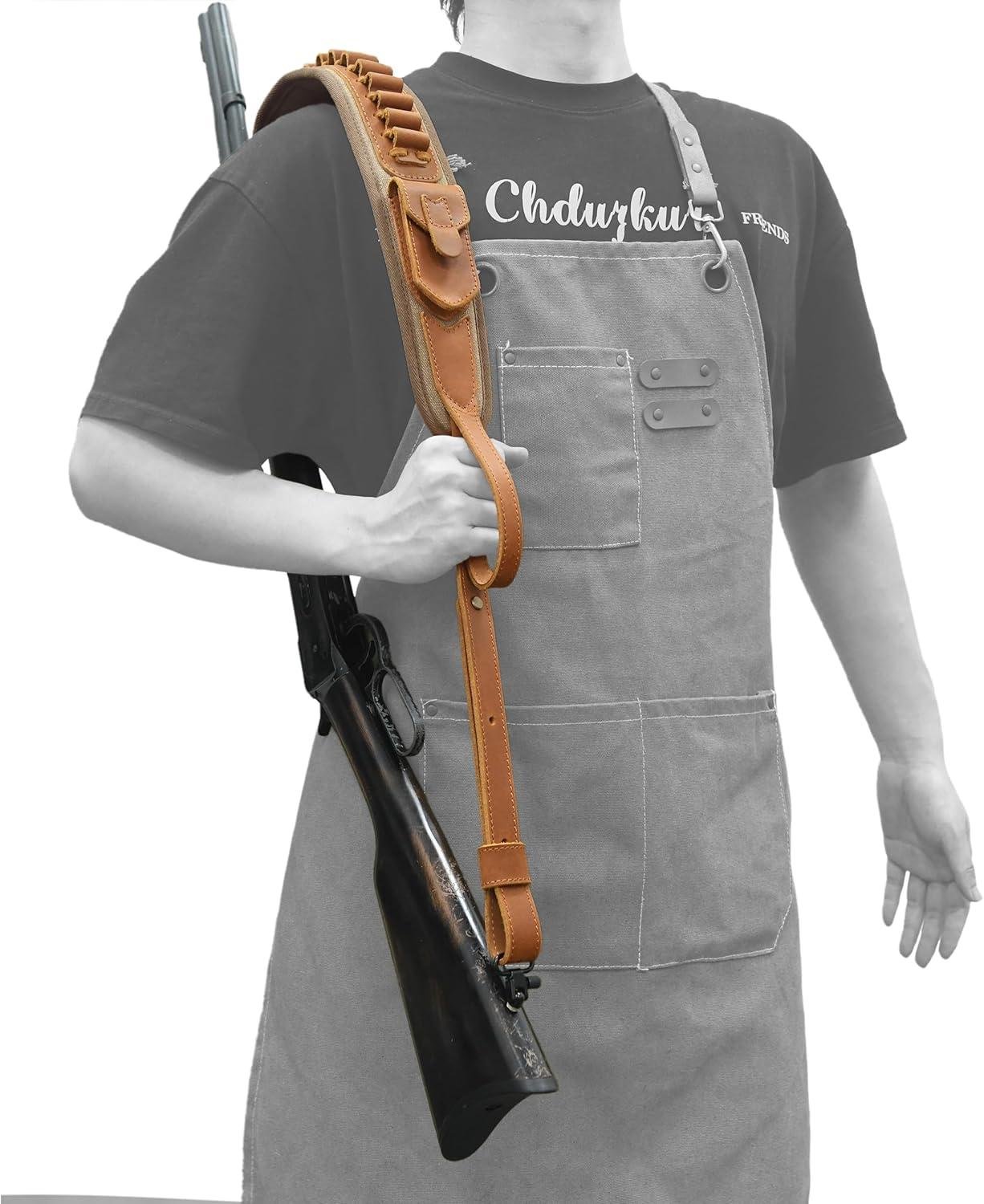 Strap In style: Our Leather sling for Cartridge Carriers