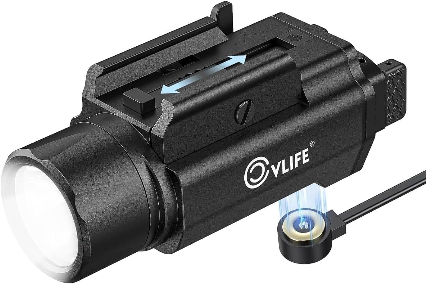 Our Review: CVLIFE 1500-Lumen Magnetic ⁣Pistol ⁤Light