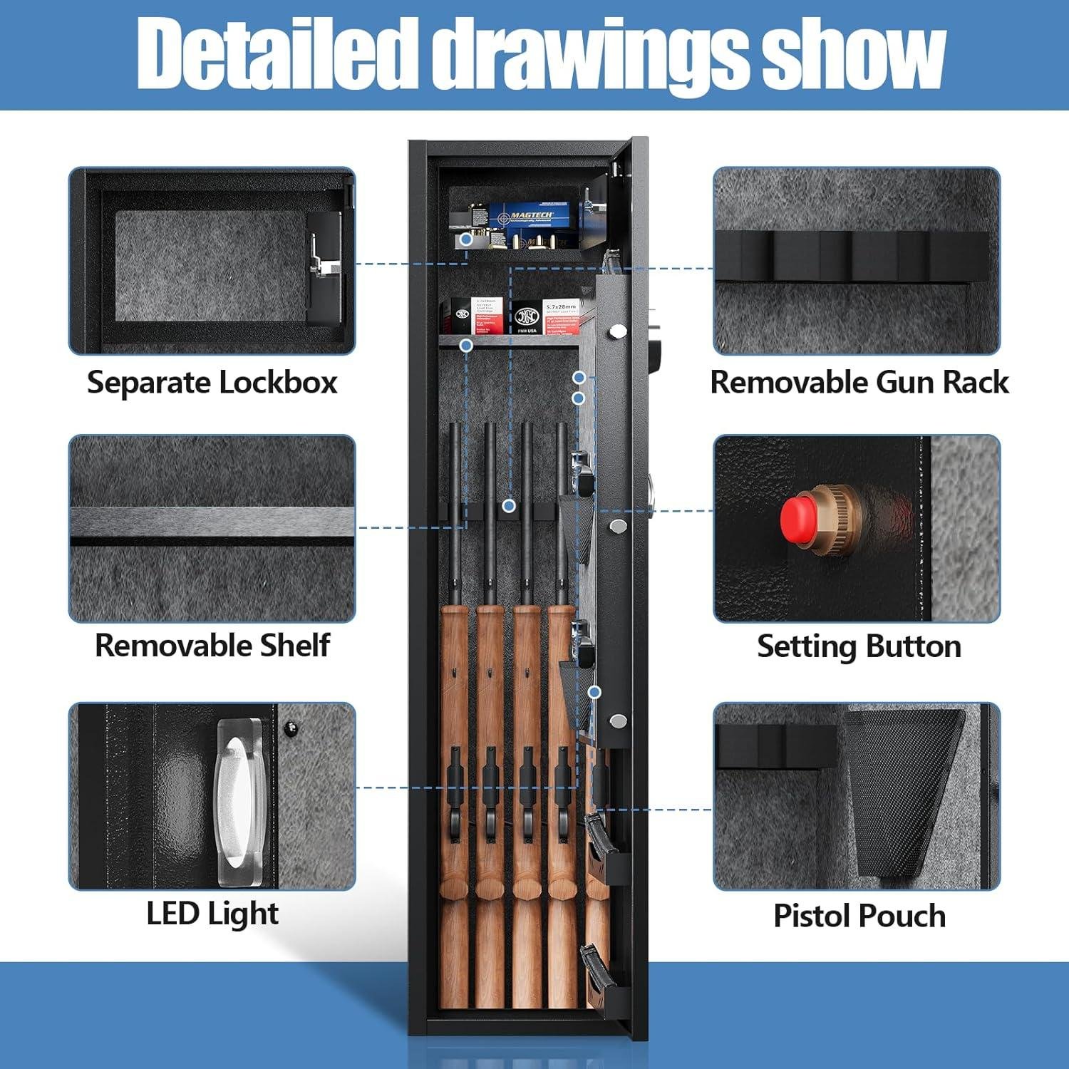 Unlocking Peace of Mind: Our Xyvaly Rifle Safe Review