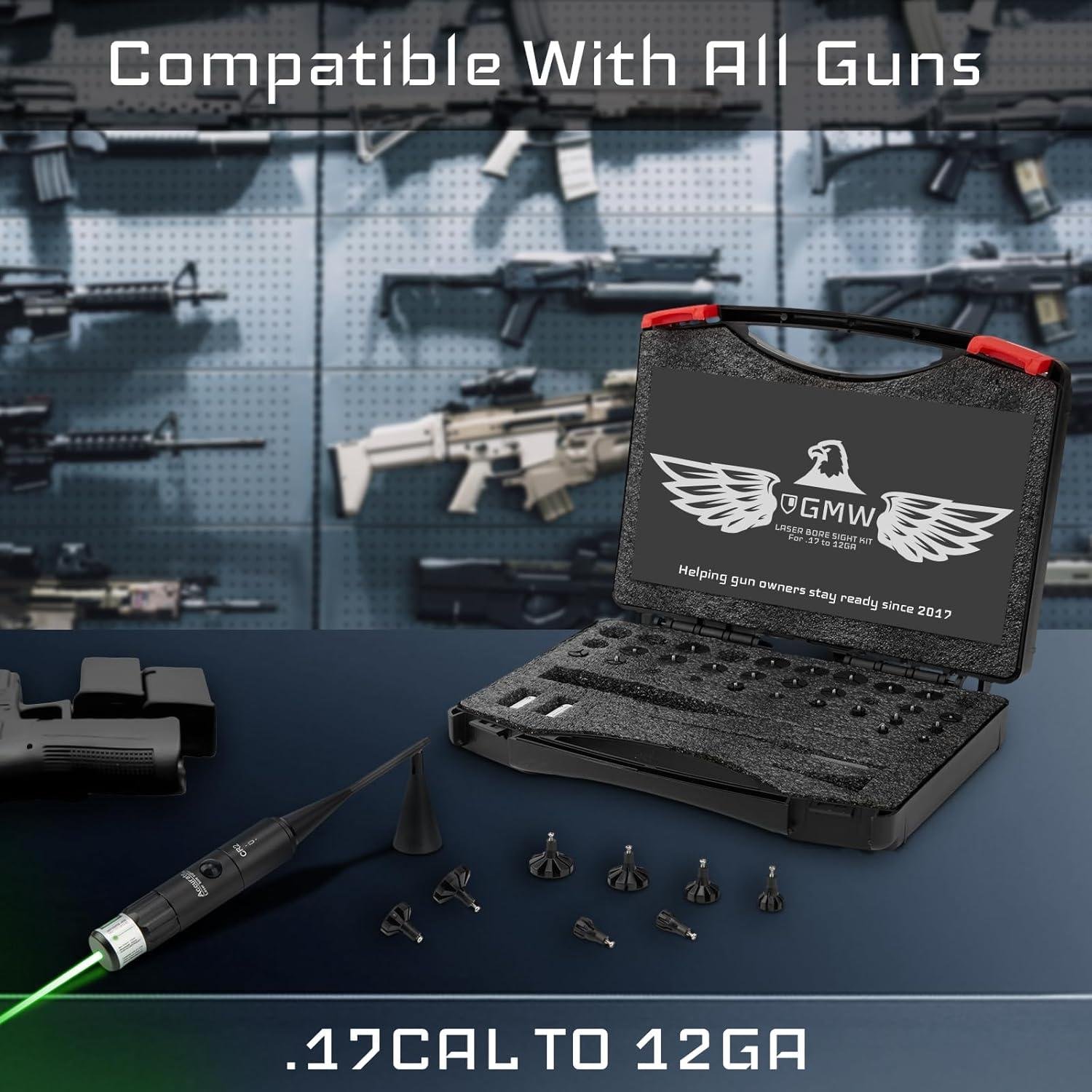 We Dial In: GMW’s 32-Adapter Green Bore Sight Review