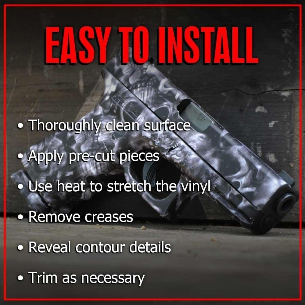 Transform Our Pistols with​ GunSkins: Easy, Stylish, Durable