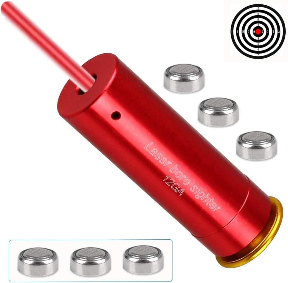 We Test a‍ 12GA In-Chamber Red Laser ⁢Bore Sight