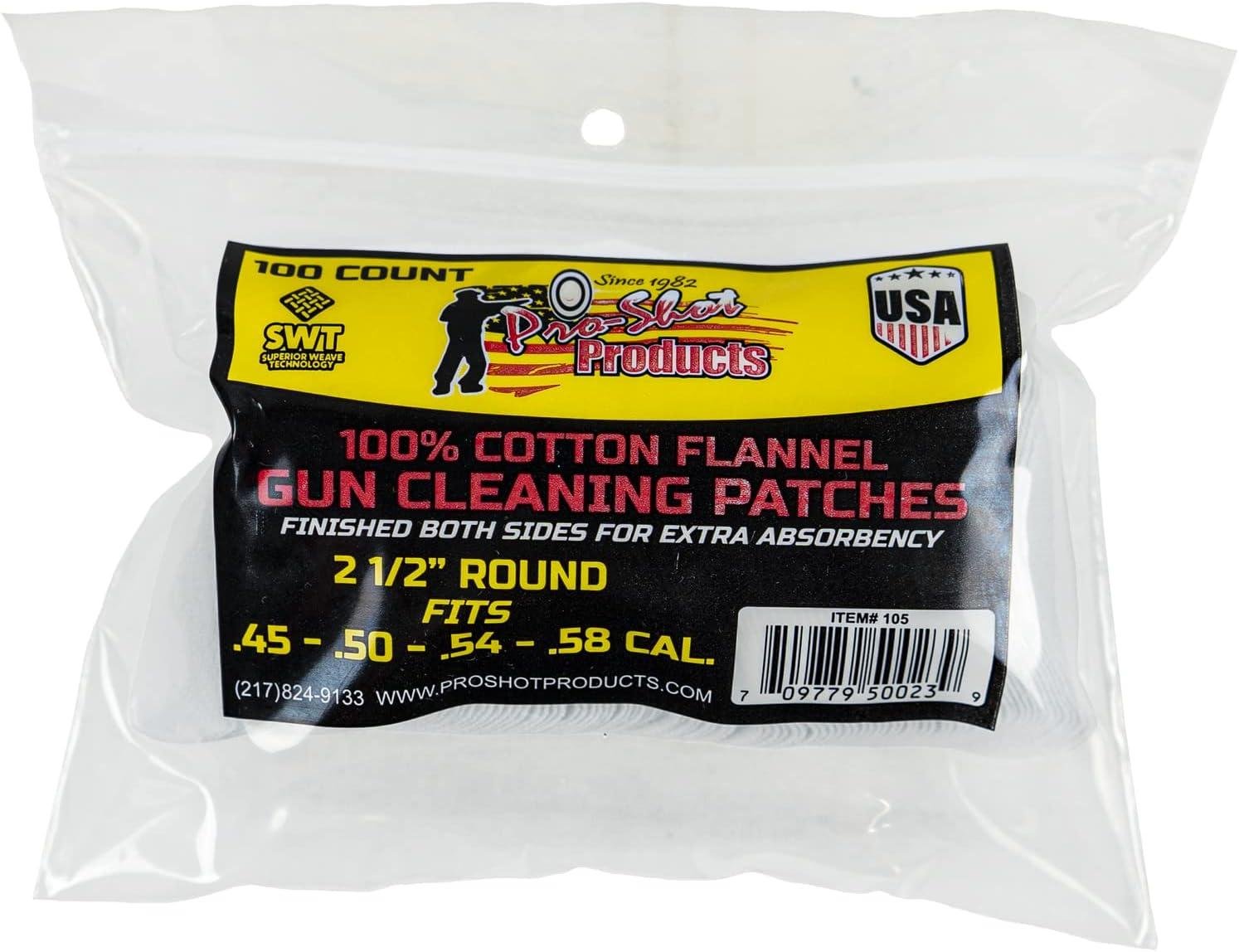 Say Goodbye to Grime with Our Pro-shot Gun Patches!