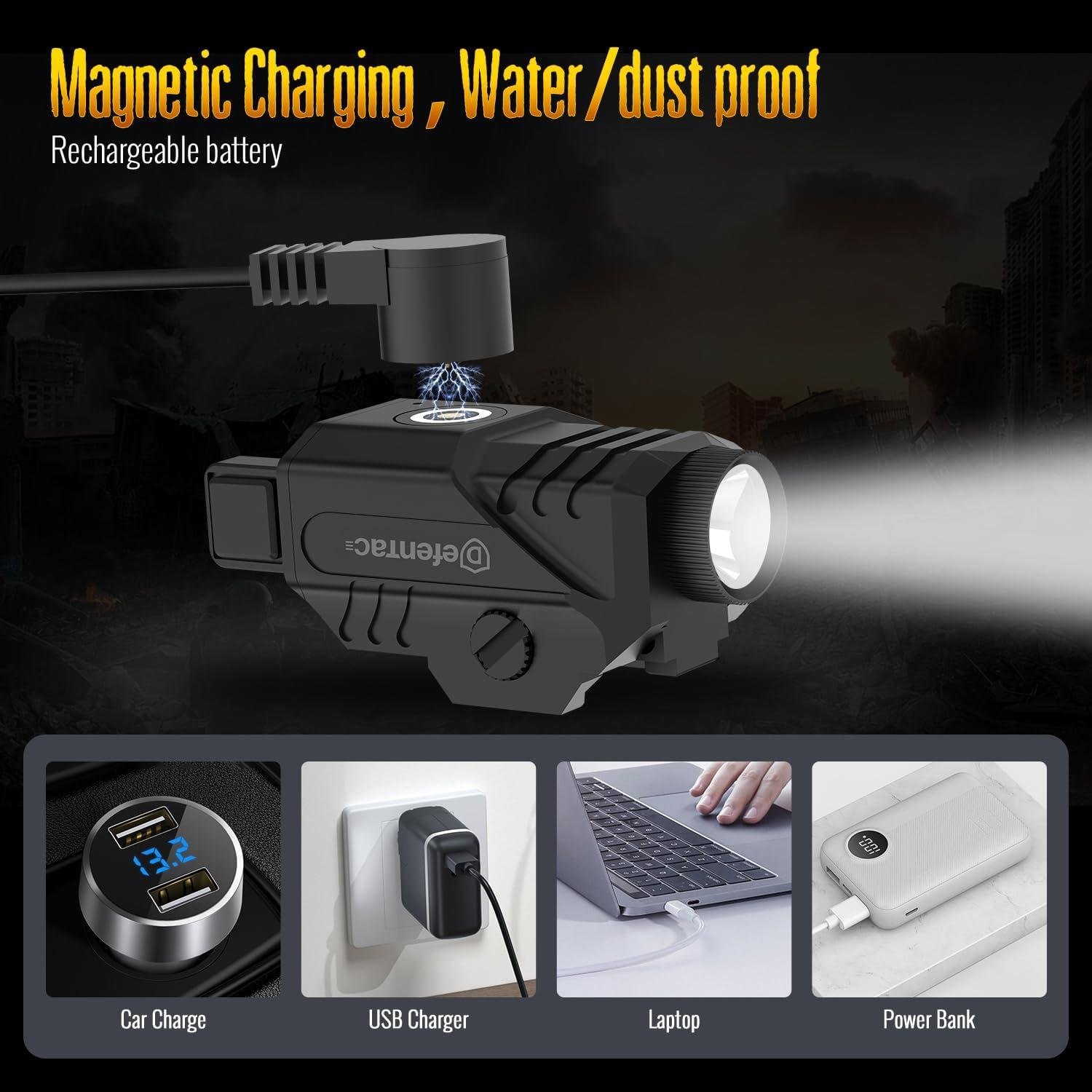 We Test DEFENTAC's 600-Lumen Pistol light & Strobe