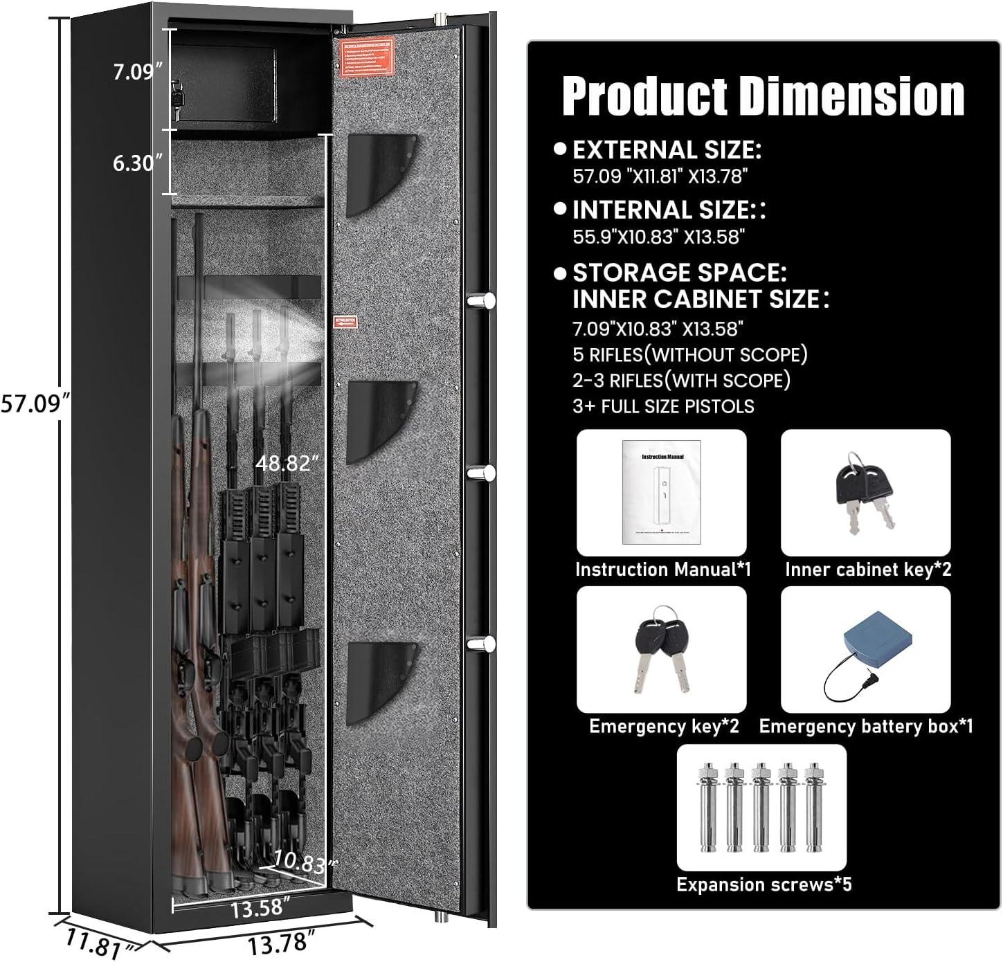 Sturdy Security: our Take on the Kavey Rifle Gun Safe