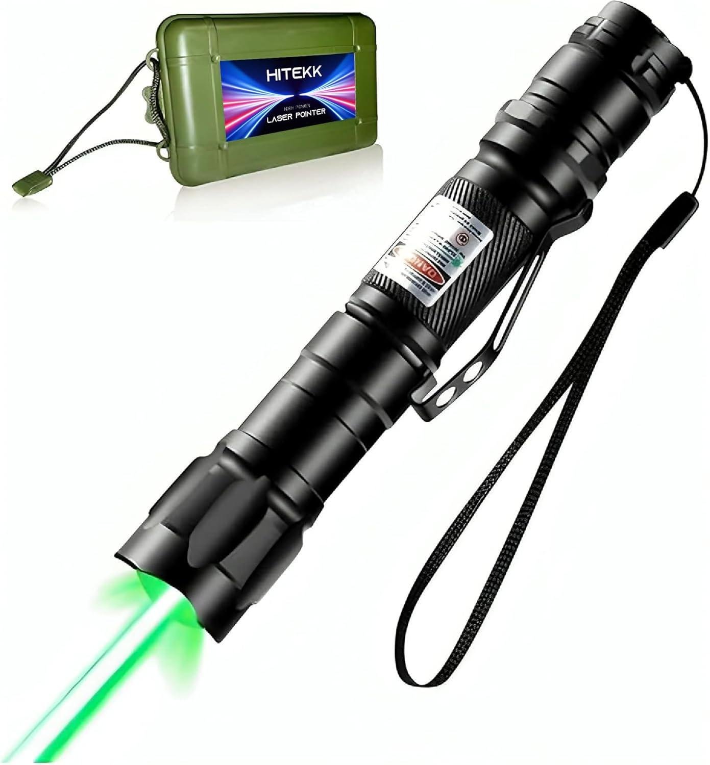 We Test HITEKK's High-Power Green Laser Pointer