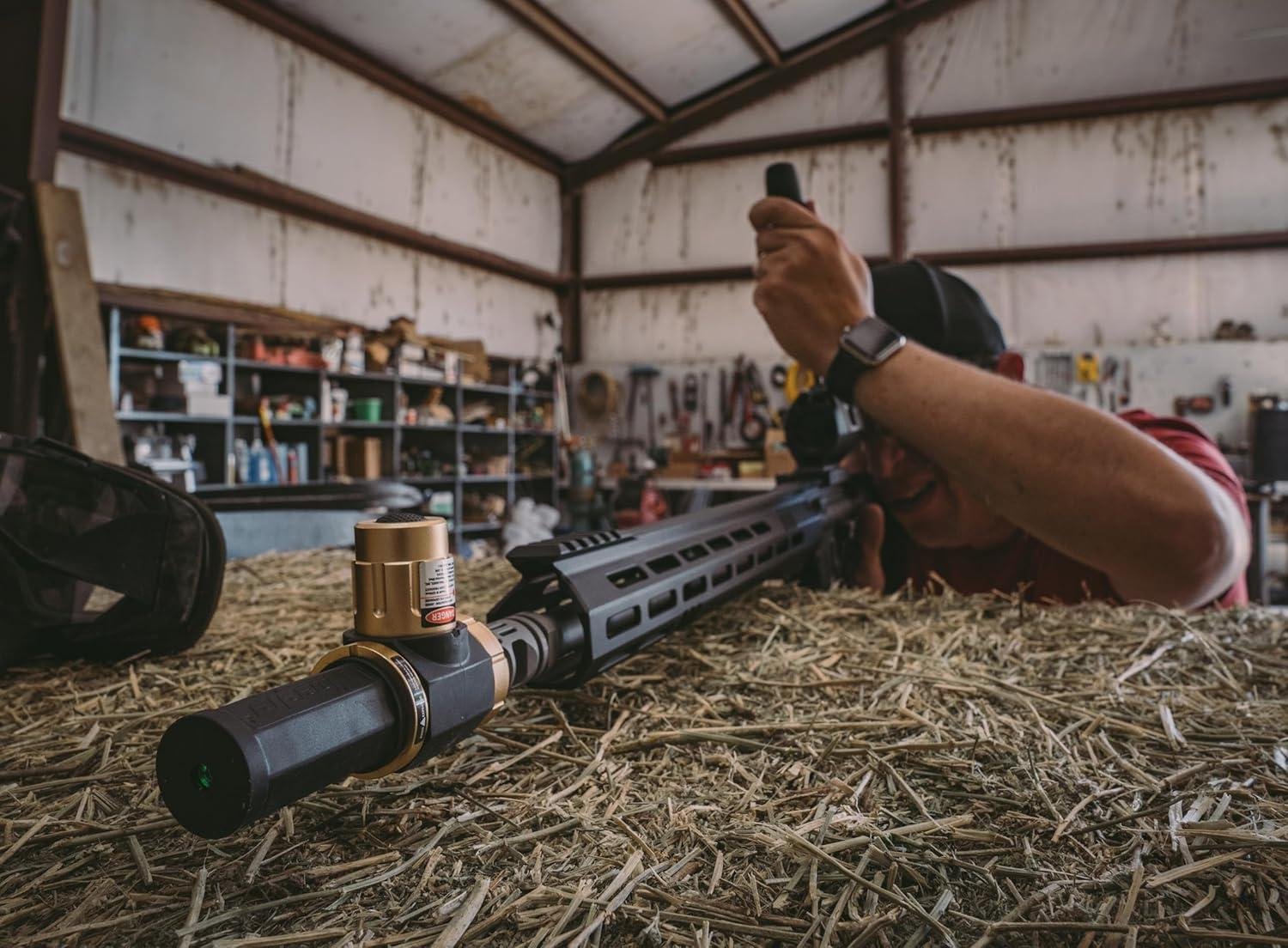 We Zero In: Testing a Magnetic Laser bore Sighter