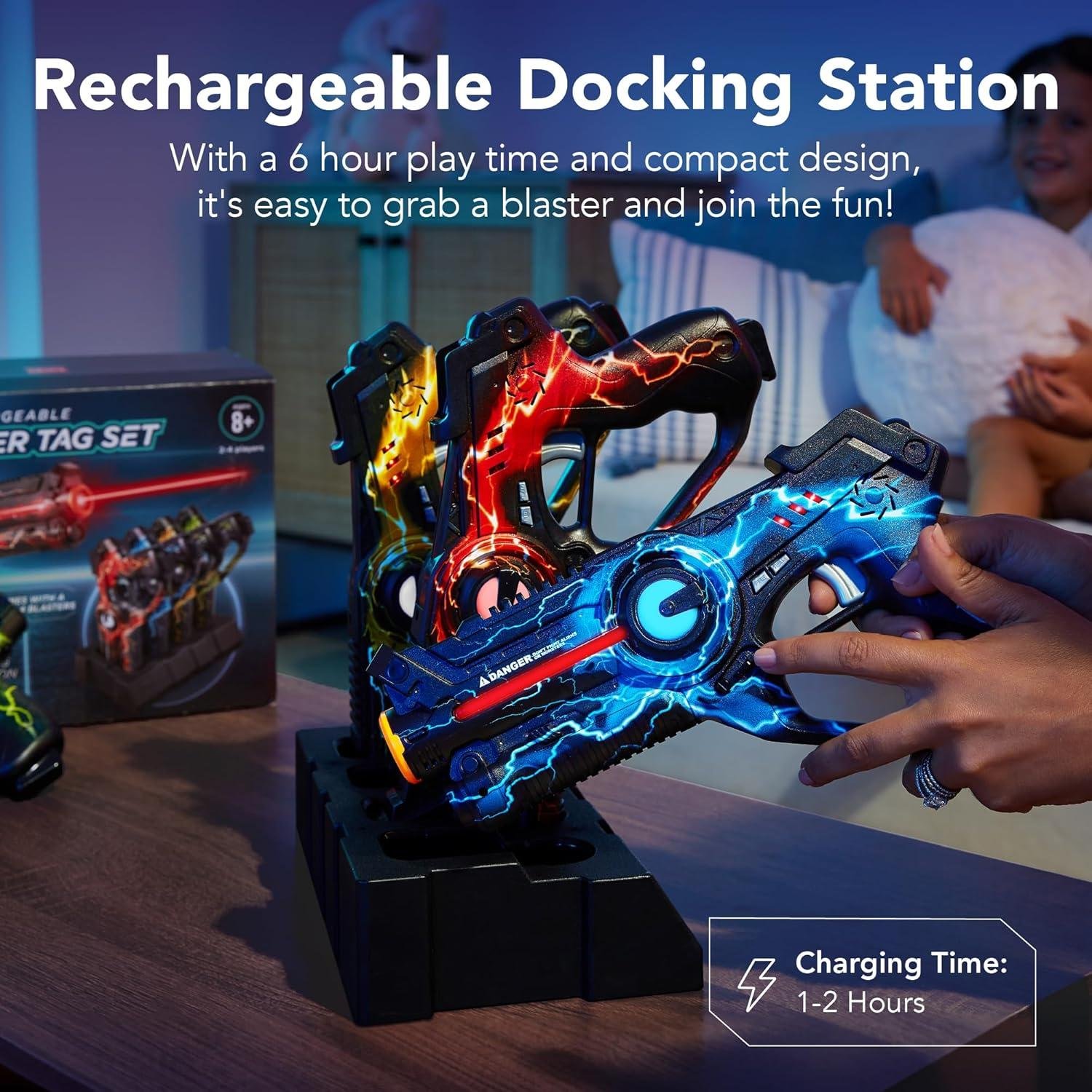 We Review a Vest-Free, ⁢Rechargeable‌ Laser‌ Tag Set