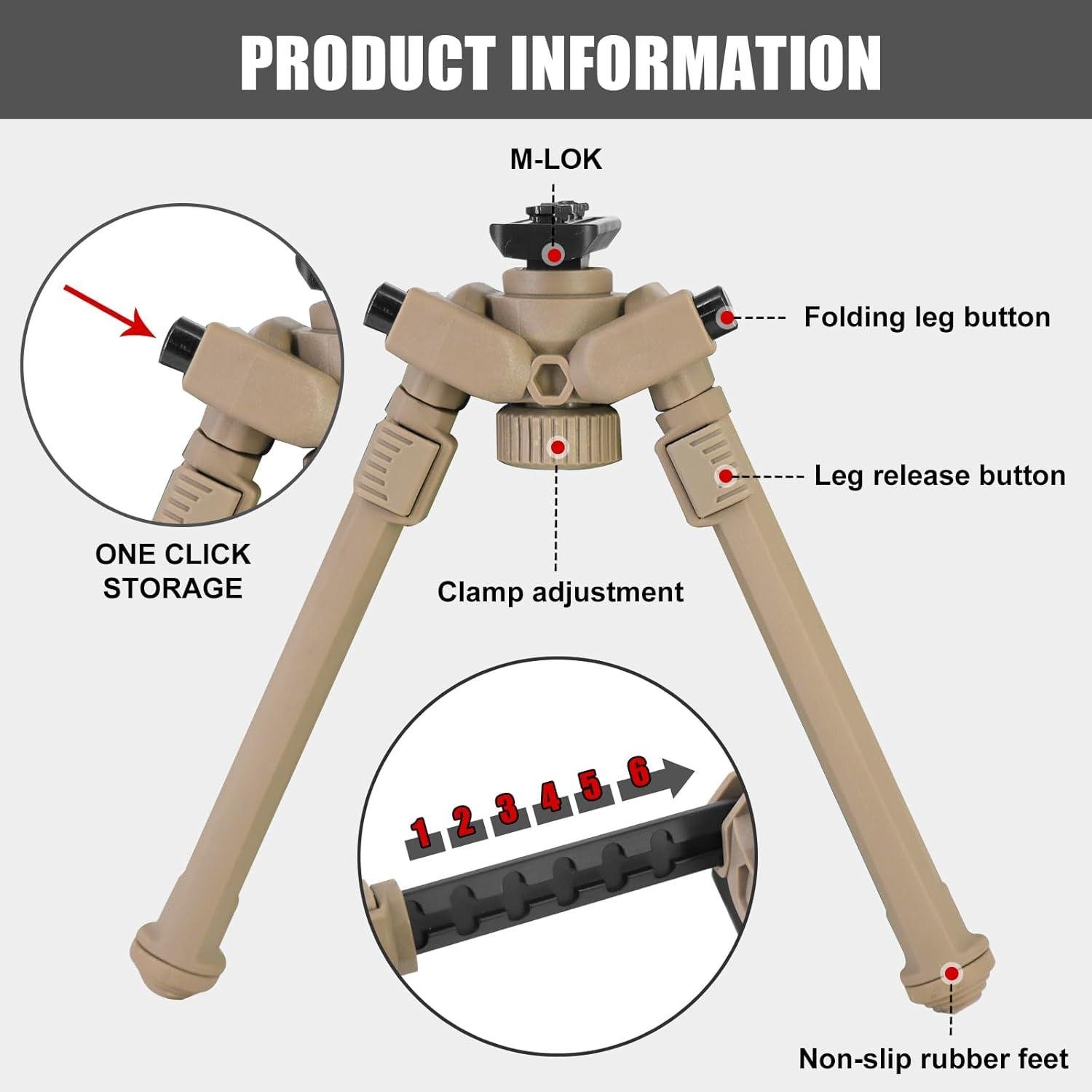 Mastering Our Shots: A Friendly Guide to the ‍BZTAC ‍Bipod